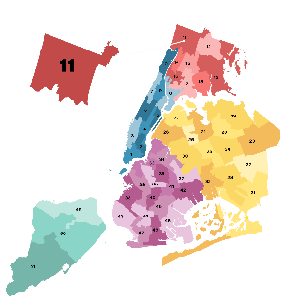 City Council District 11 Map