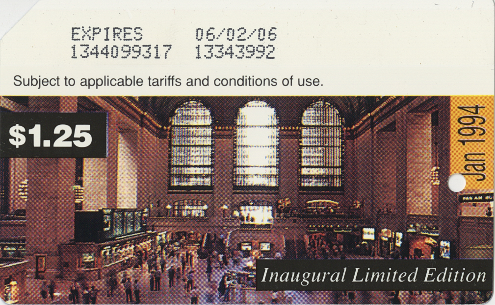 metro card limited edition 10 of NYC's Limited Edition and Commemorative MetroCards Issued by the MTA