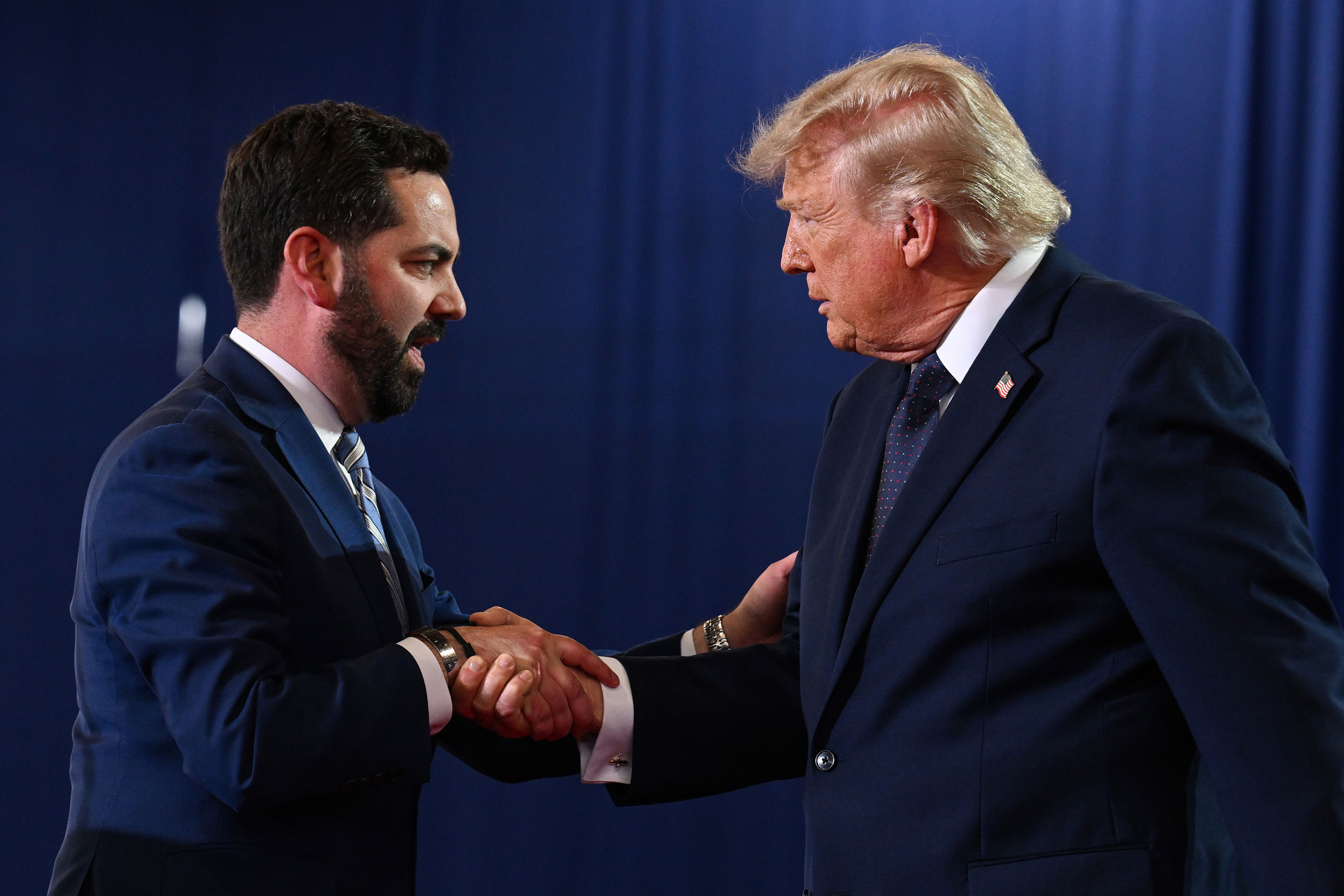 Rep. Mike Lawler has had to walk a fine line this election season when it comes to his relationship with President Donald Trump.