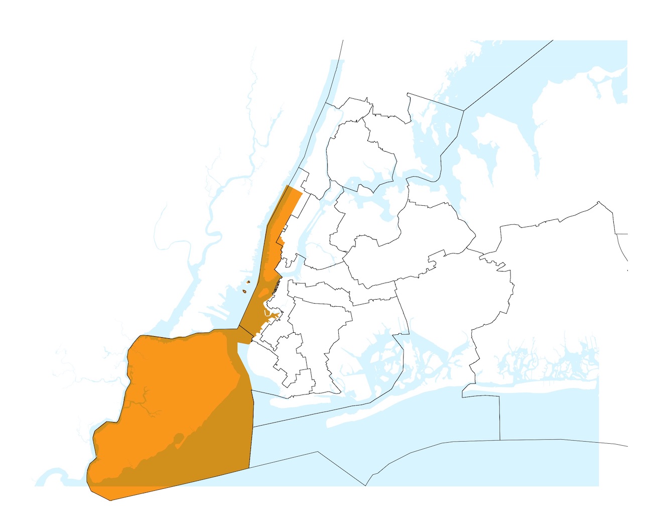 Staten Island map