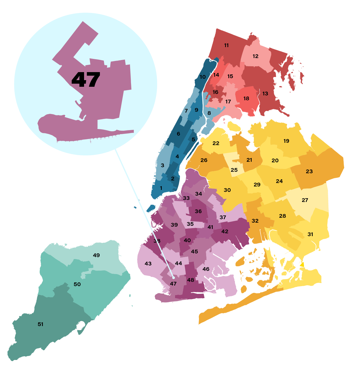 City Council District 47 Map City Council District 47 Map