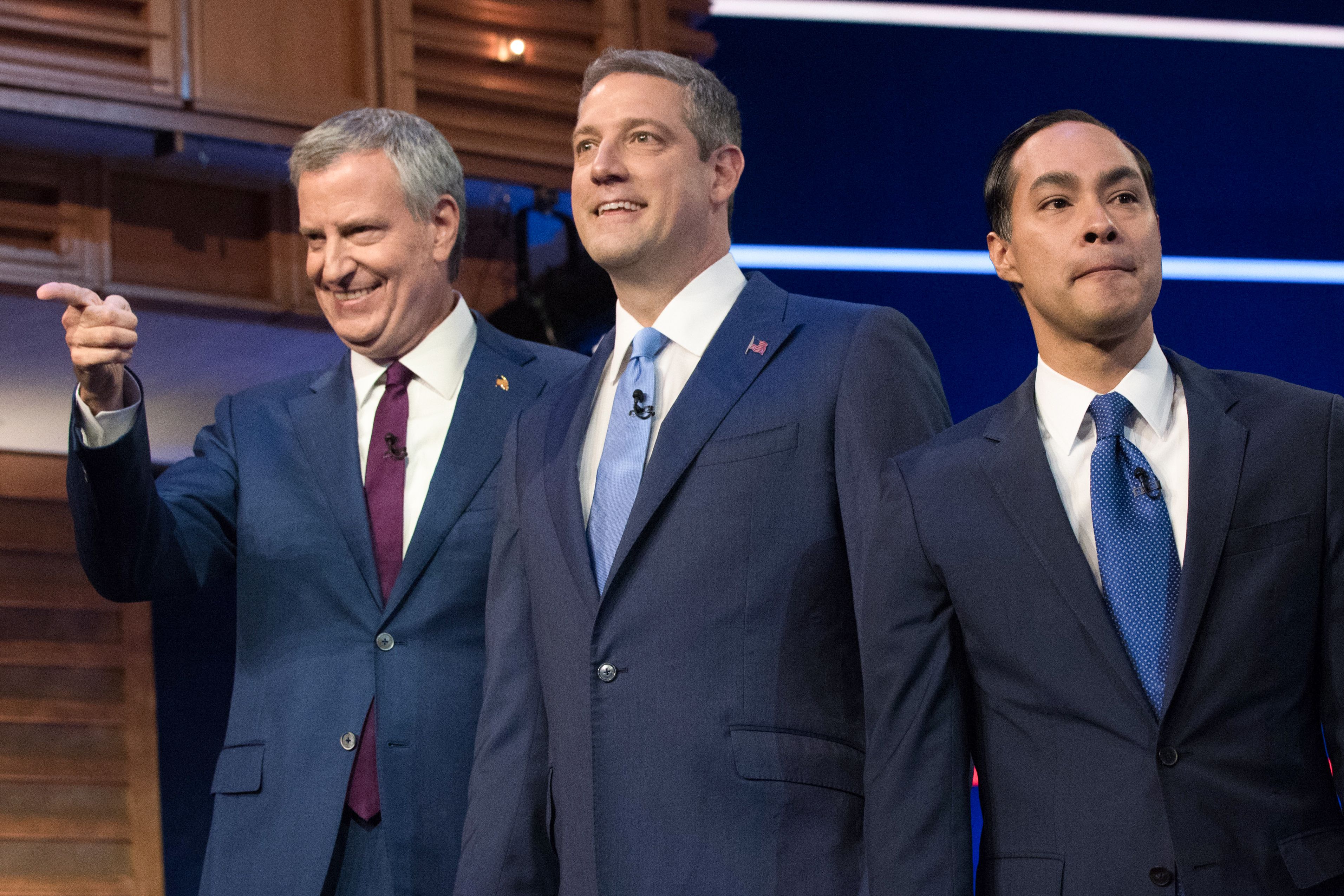 Bill de Blasio, Tim Ryan and Julian Castro were among 10 to face off during the first presidential debate Wednesday!