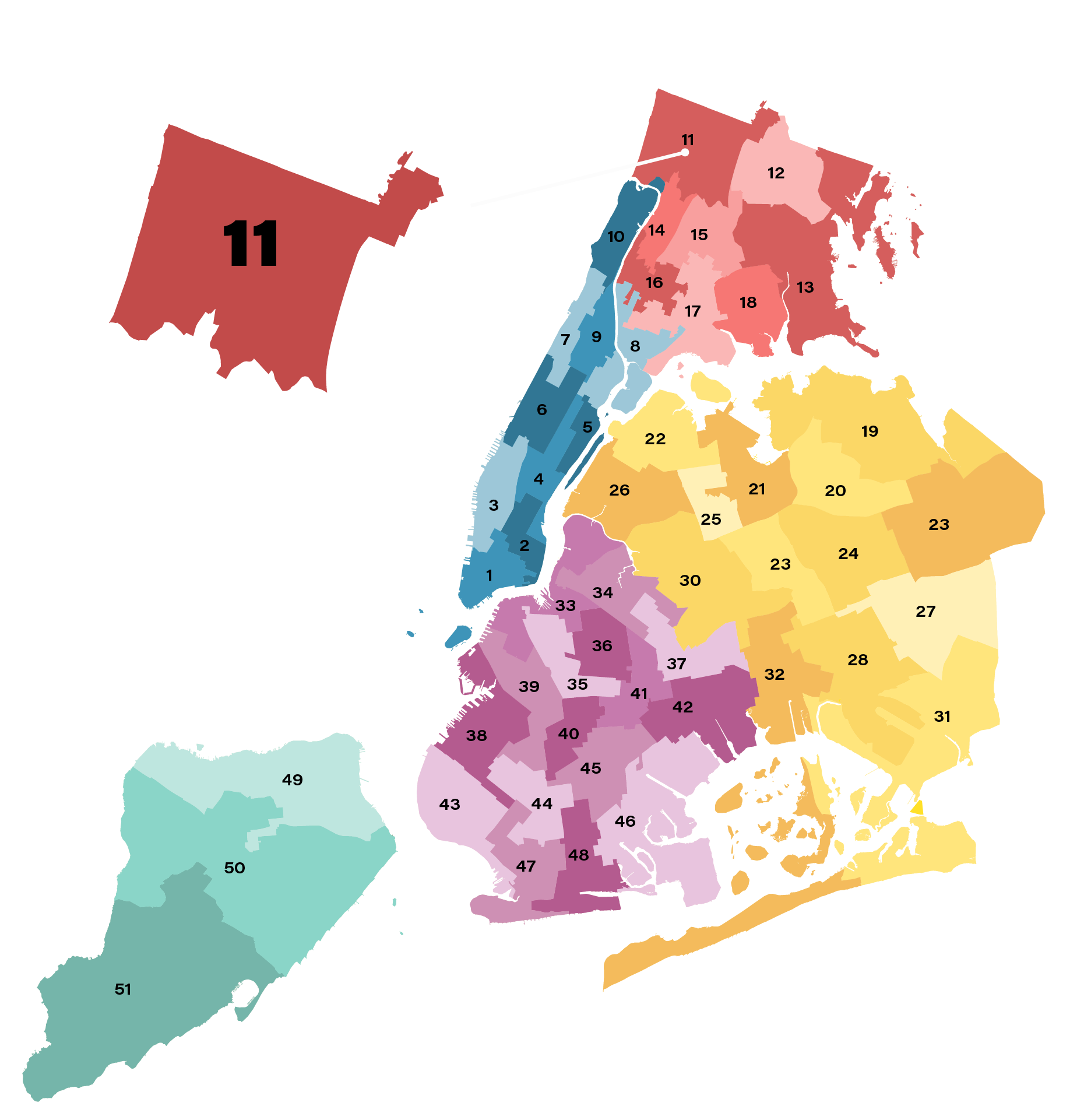 District 11 Map