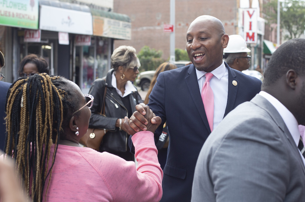 Council Member and likely new Queens Borough President Donovan Richards.