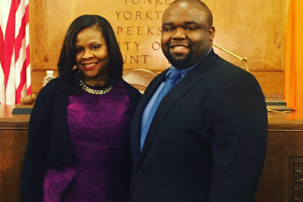 Tai Johnson, special adviser for state Attorney General Letitia James, and Chris Johnson, a Westchester County Legislator.