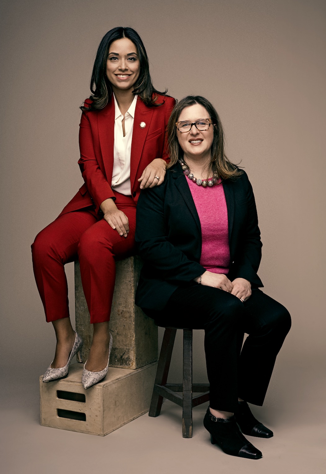 Carlina Rivera (left) and Beth Shapiro (right)