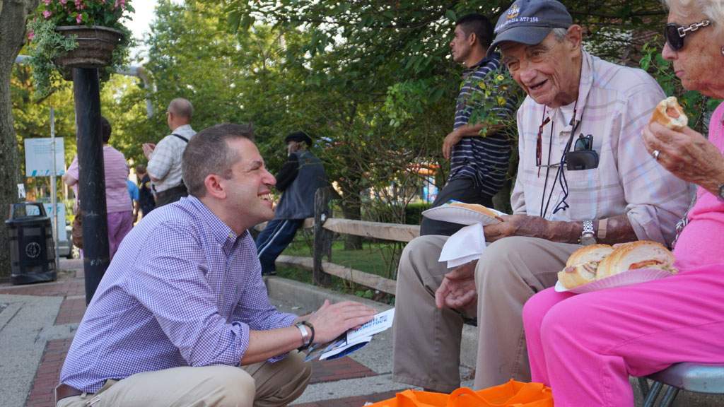 Michael Weinstock, former sex crimes prosecutor in Brooklyn and volunteer firefigther.