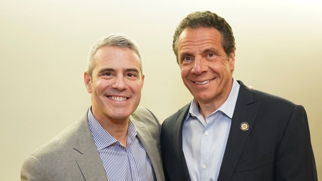 Andy Cohen and Cuomo rallied to legalize gestational surrogacy and ban the gay and trans panic defense before the end of the legislative session.