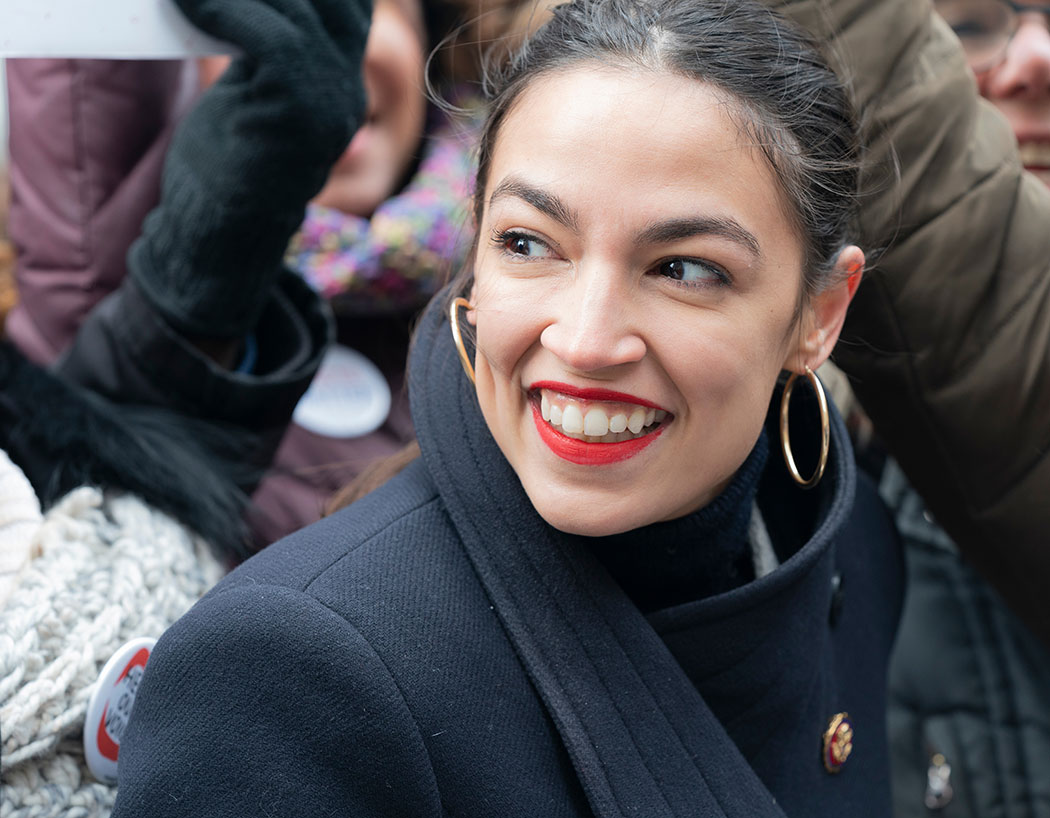 Alexandria Ocasio-Cortez.