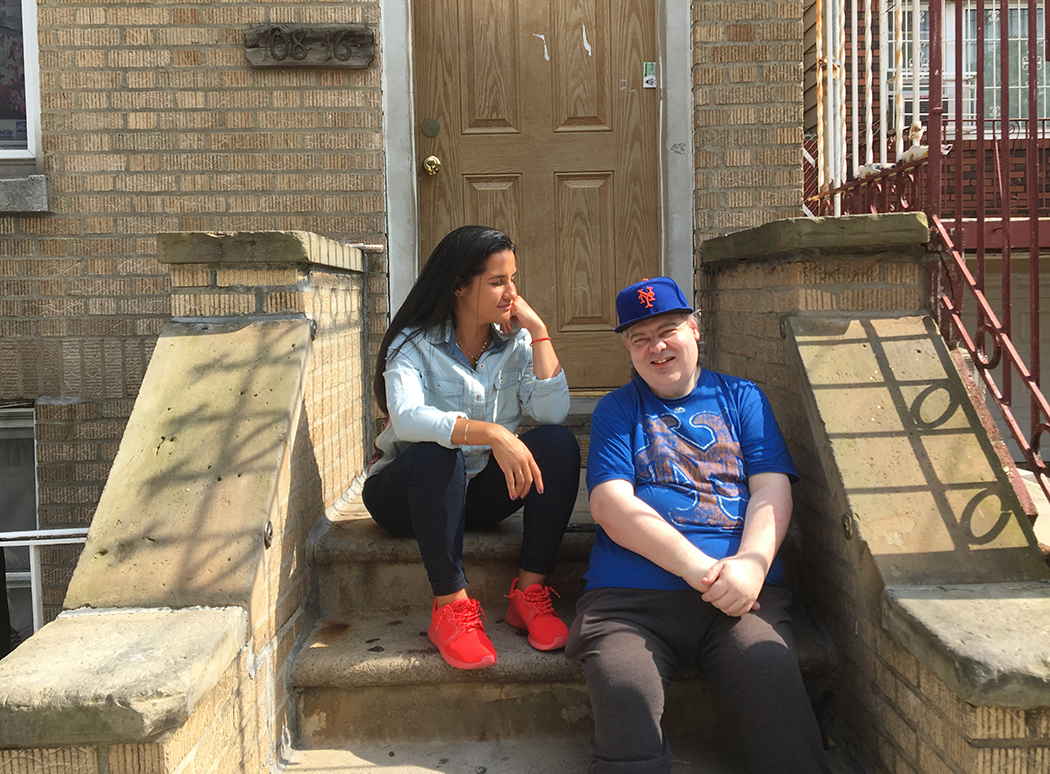 Assemblywoman Ari Espinal and Clayton Caming. Assemblywoman Ari Espinal and Clayton Caming.