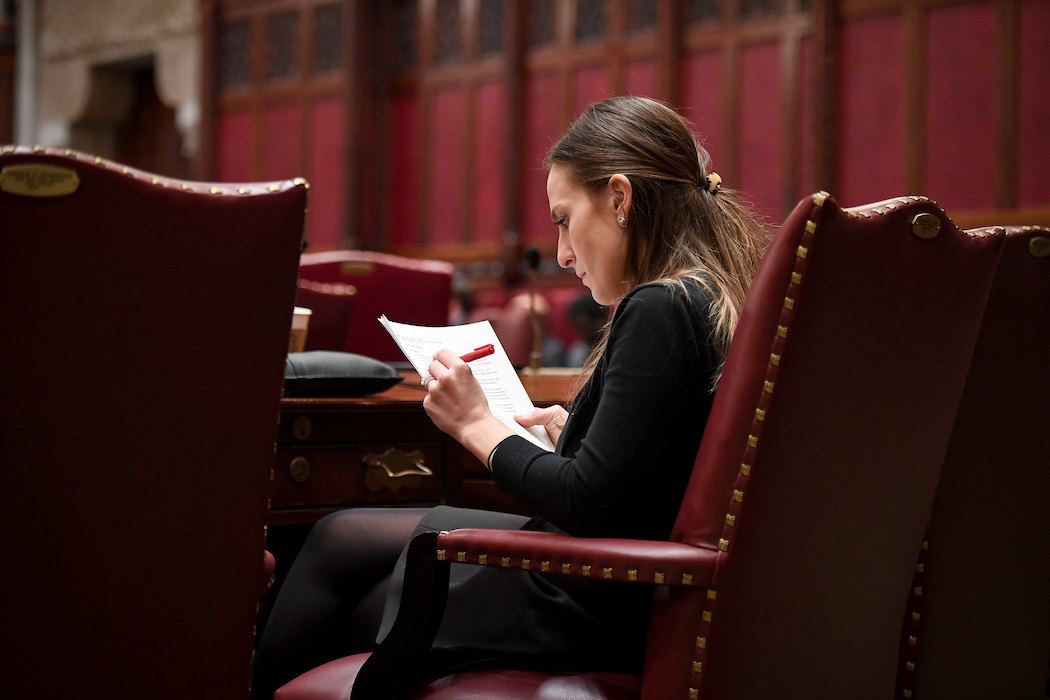 State Senator Alessandra Biaggi was one of the lawmakers to call for a halt in evictions.