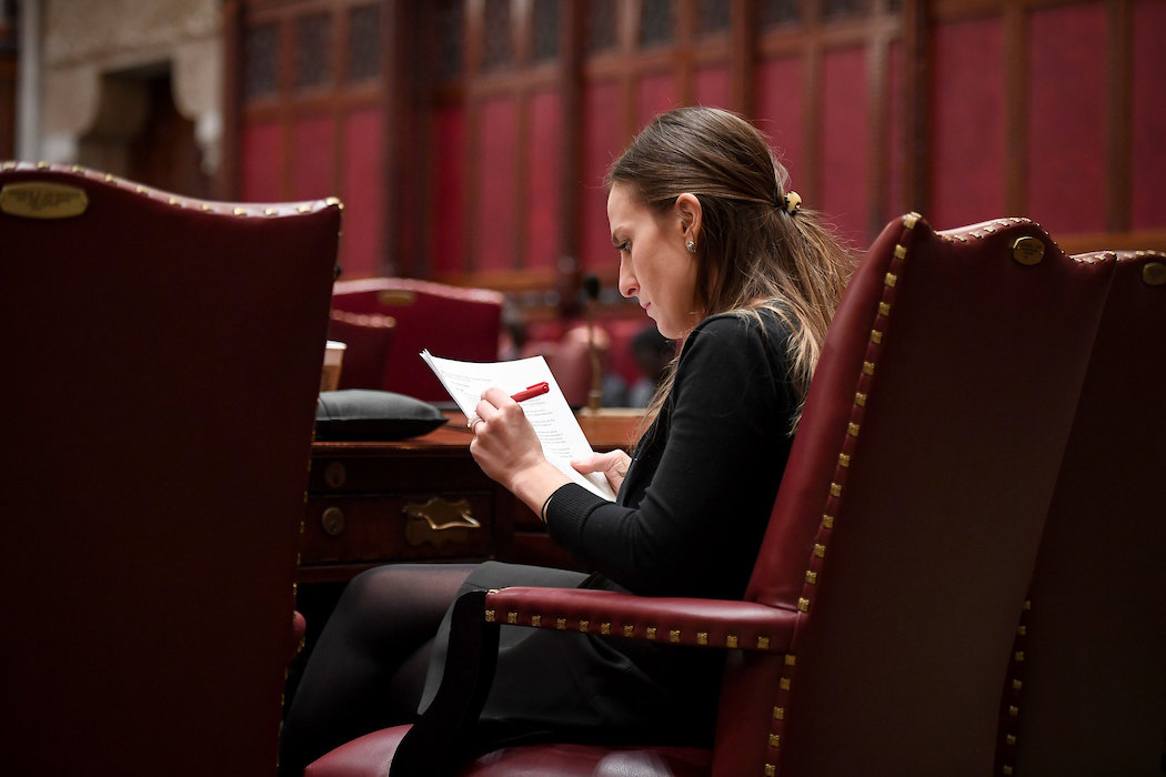 State Senator Alessandra Biaggi was one of the lawmakers to call for a halt in evictions.