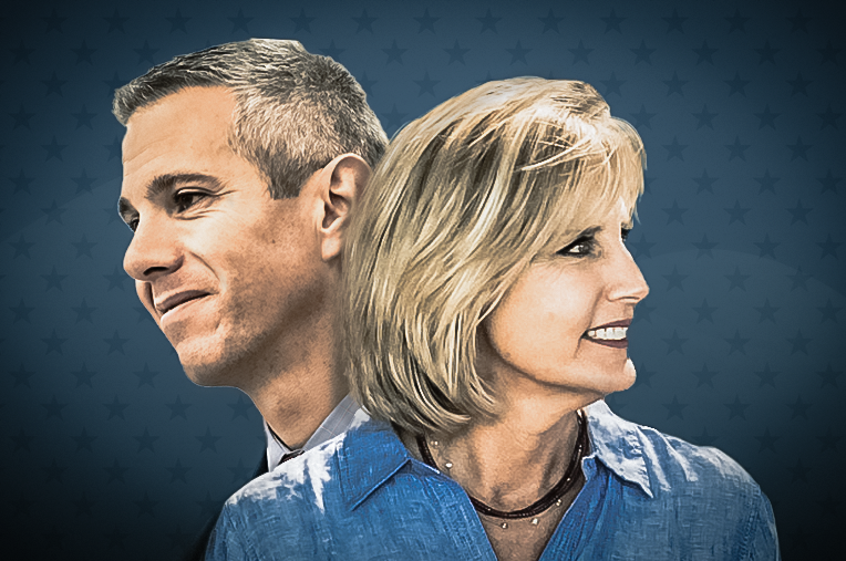 Anthony Brindisi and Claudia Tenney