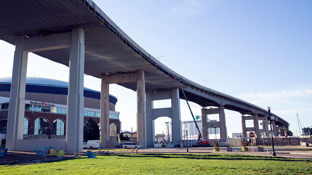 The Buffalo Skyway Corridor. 