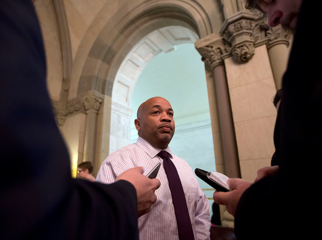 Assembly Speaker Carl Heastie. 