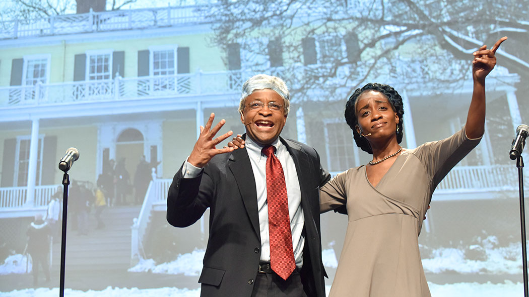 The Inner Circle’s de Blasio, played by PIX11’s James Ford, and first lady Chirlane McCray, portrayed by Politico New York’s Madina Touré.