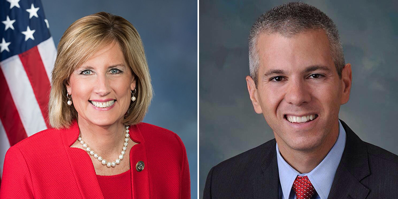 Claudia Tenney and Anthony Brindisi