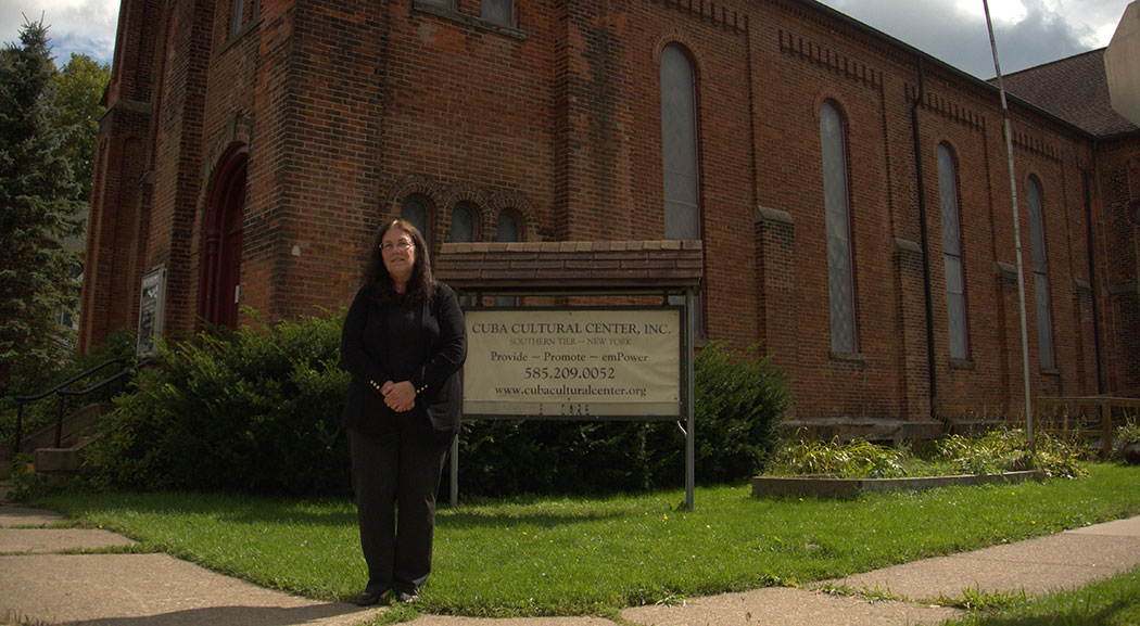 Dresser-Rand Corp. in Wellsville will close in 2020, leaving another 250 people without jobs. Suzanne Flierl Krull says the Cuba Cultural Center food pantry sees new faces all the time.