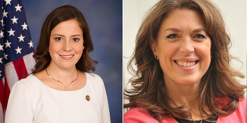 Elise Stefanik and Tedra Cobb