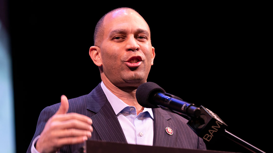 Rep. Hakeem Jeffries speaks during 33rd Brooklyn Tribute to Dr. Martin Luther King at BAM Howard Gilman Opera House.