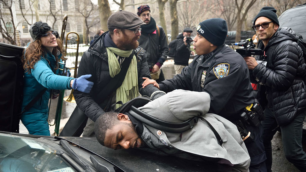 Council Member Jumaane Williams gets arrested after protesting the detention of Ravi Ragbir.