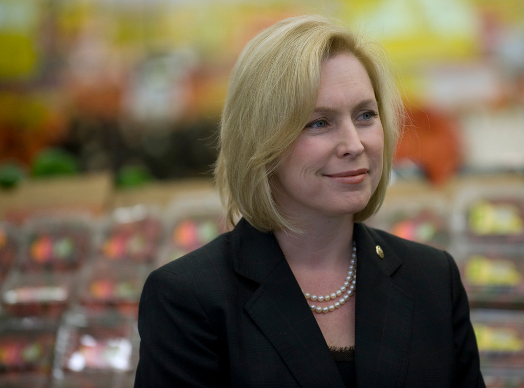 US Sen. Kirsten Gillibrand.