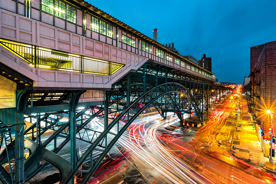 The 125th St. Metro-North station in Manhattan.