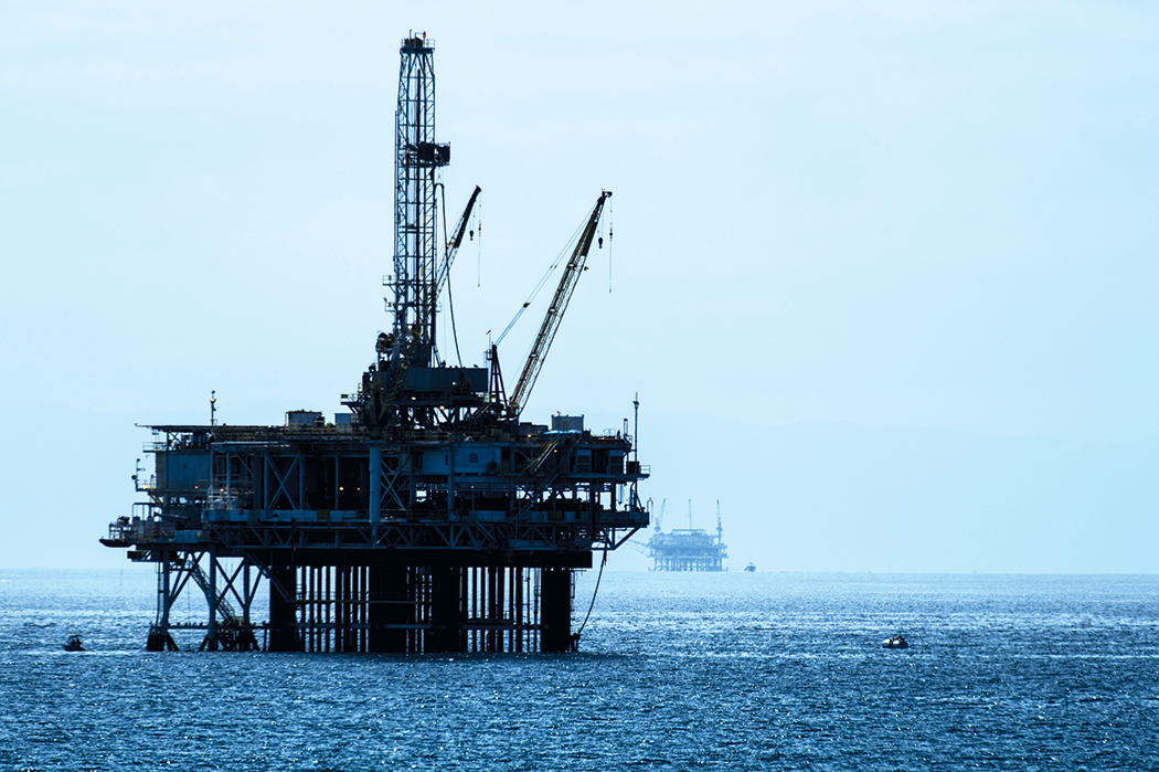 Offshore oil rig