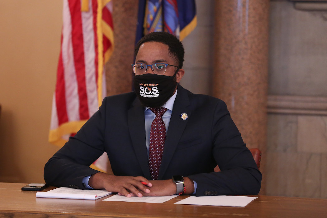 State Senator Zellnor Myrie on July 21, 2020.