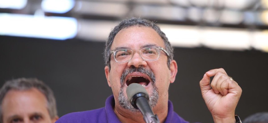 Hector Figueroa, discussing the New York Fast Food Wage Board's recommendation for a $15 per hour minimum wage in 2015.
