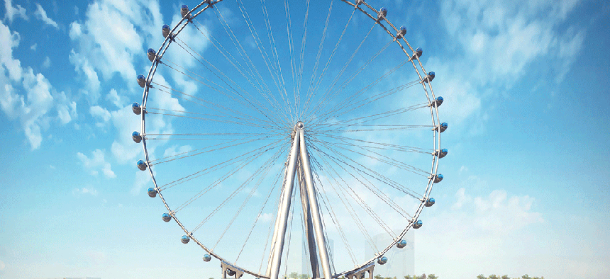 New York Wheel. 