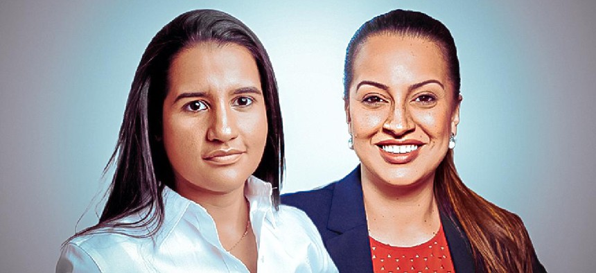 Ari Espinal and Catalina Cruz