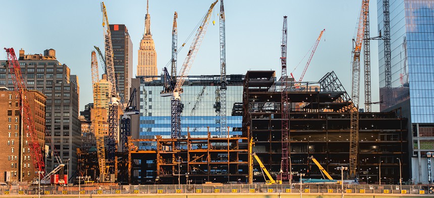 Construction in New York City