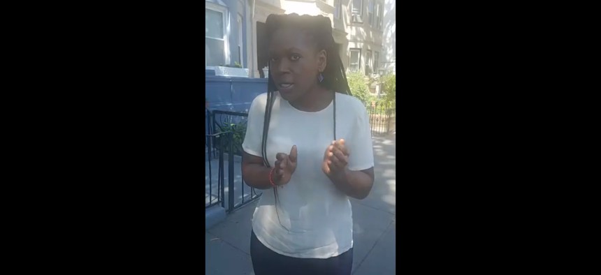 Assemblywoman Diana Richardson attacks state Sen. Jesse Hamilton in an 18-minute Facebook Live video.