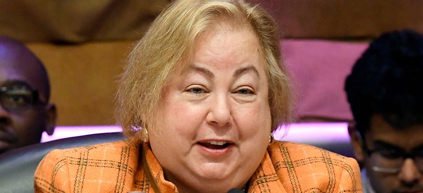 New York Sen. Liz Krueger.