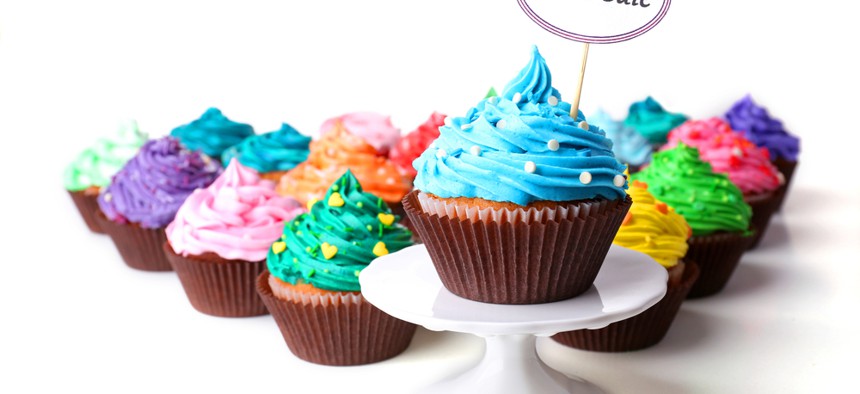 A bake sale with confections