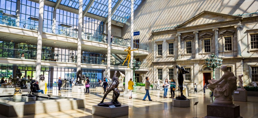 The Metropolitan Museum of Art exhibit.