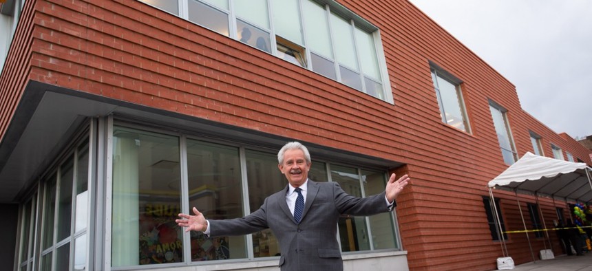 David Woodlock, president of the Institute for Community Living in eastern Brooklyn