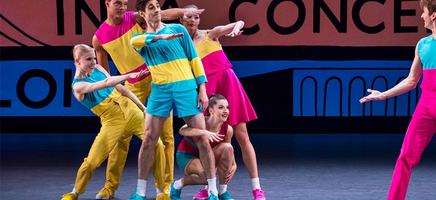 New York City ballet performance