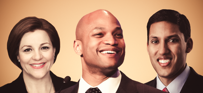 Three nonprofit leaders in New York.