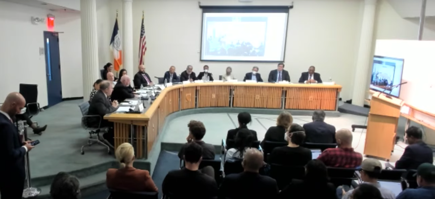 The New York City Districting Commission meets Thursday Sept. 22