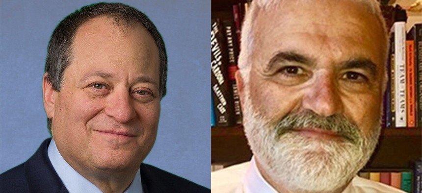 David Perlstein, president & CEO of SBH Health System and Ramon Rodriguez, president & CEO of Wyckoff Heights Medical Center in Brooklyn, New York.