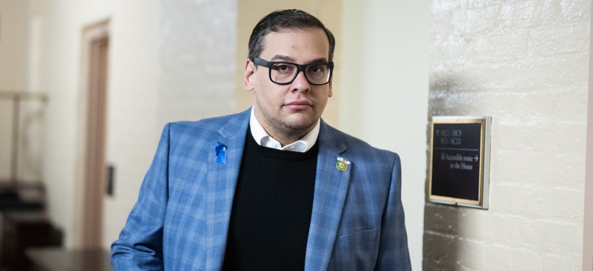 Former Rep. George Santos isn’t sparing his Republican critics now that he’s out of office.
