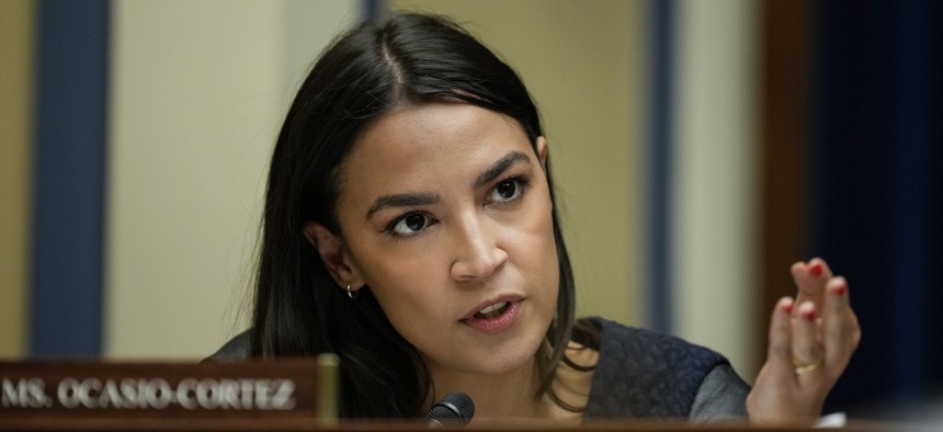 Rep. Alexandria Ocasio-Cortez sent a fundraising email for Rep. Jamaal Bowman after George Latimer filed with the FEC.
