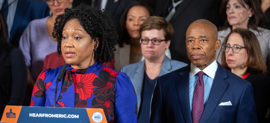 New York City Department of Correction Commissioner Lynelle Maginley-Liddie