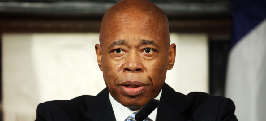New York City Mayor Eric Adams