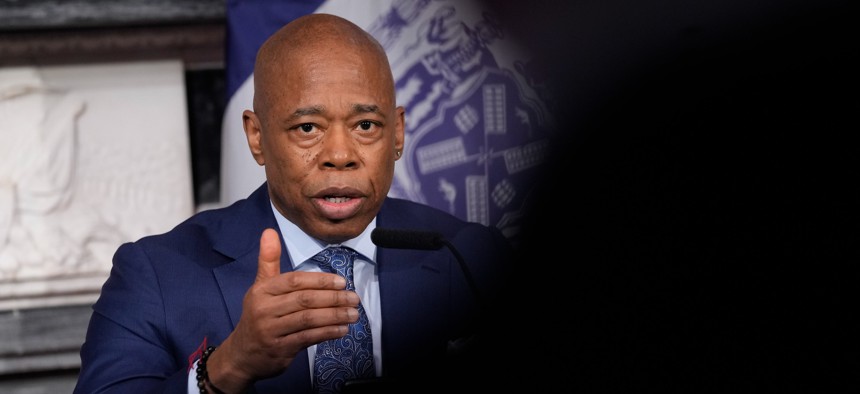 New York City Mayor Eric Adams has never been charged with a crime, but he has been investigated.