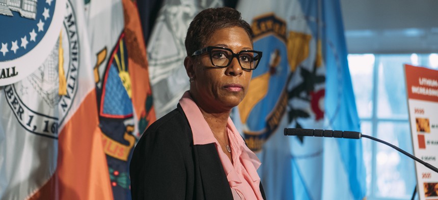 New York City Council Speaker Adrienne Adams
