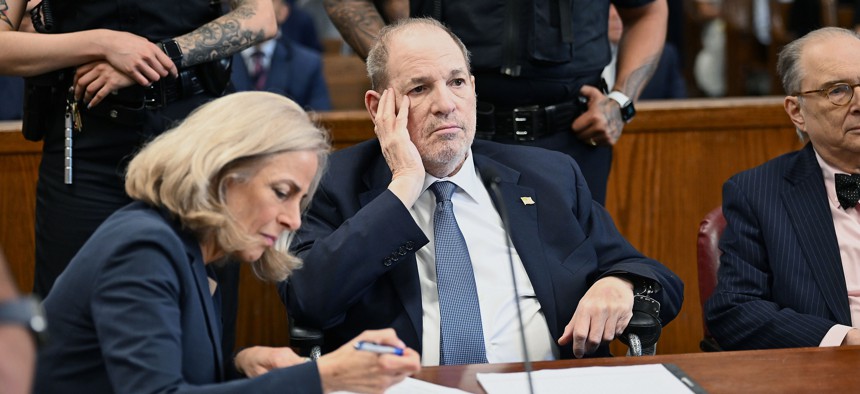 Disgraced film producer Harvey Weinstein’s conviction being overturned was the impetus for a bill being considered by the state Legislature.