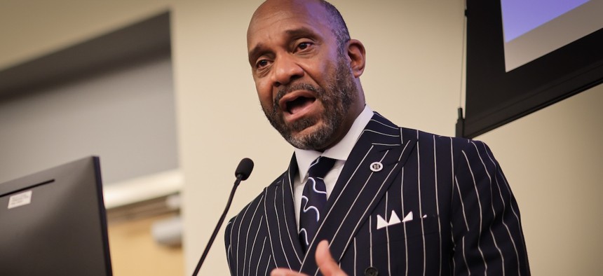 New York City Chief Diversity Officer Michael Garner.